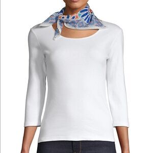 Rebecca Minkoff Printed Cotton & Silk-Blend Bandana